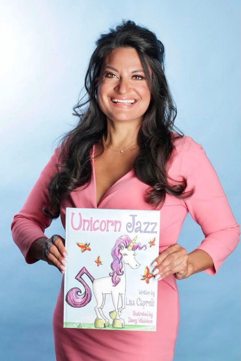 Unicorn Jazz Hardcover by Author Lisa Caprelli image 2