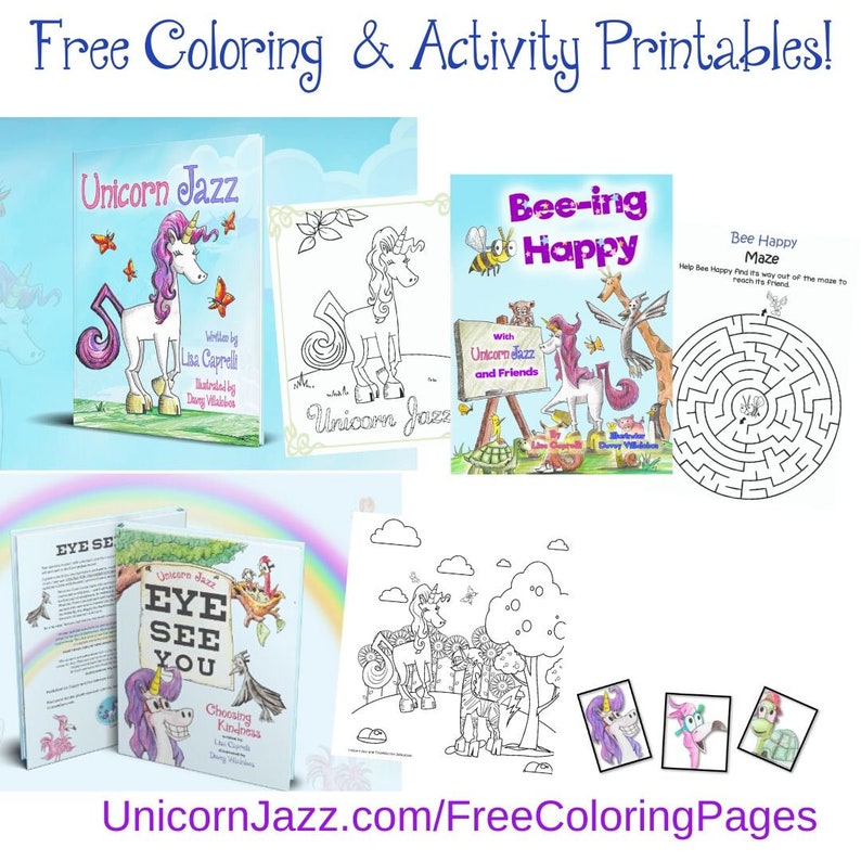 Unicorn Jazz Hardcover by Author Lisa Caprelli image 7