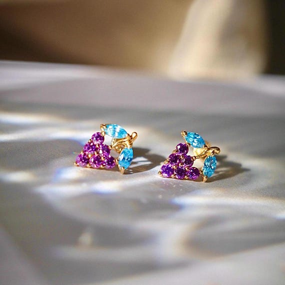 SEA 14k フルーツピアス GRAPES SEA 14k フルーツピアス GRAPES SEA