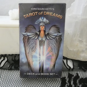 Juego de cartas del Tarot Tarot of Dreams con brazalete de piedras preciosas y bolsa gratis