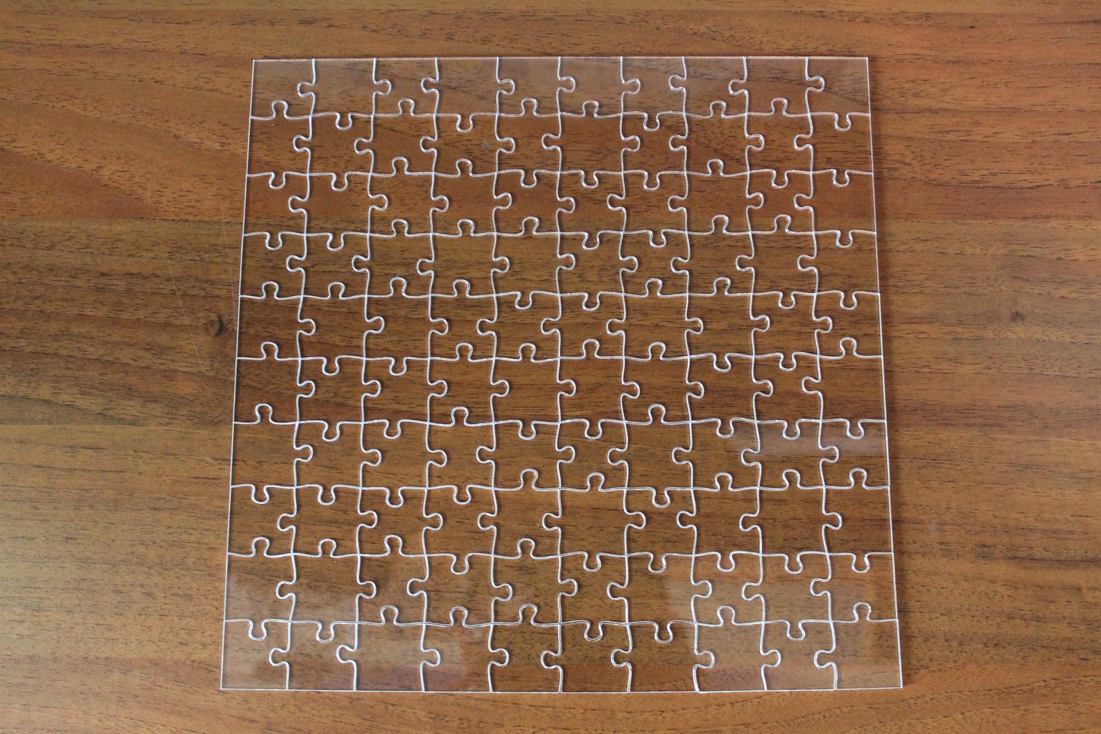 Clear Acrylic Puzzle Difficult Puzzle Adults Puzzle Etsy