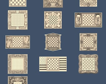 Chess Board 3D STL Model, CNC Router Files (Commercial License)