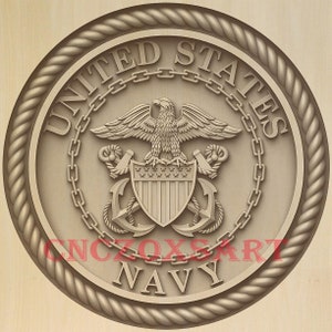 Us Army Navy Usa Digital Design Lightburn Glowforge Laser Ready Engrave Wood Engraving 3D Illusion SVG 17 17 Laser Burn PNG