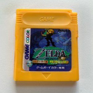 Vintage Legend of Zelda Oracle of Ages Game Cartridge Gameboy Chinese unlicensed Cart Color GBC - US Seller