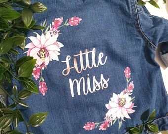 Custom childs denim jacket