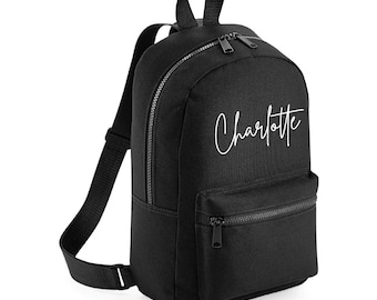 Personalised Kids Children's Child's Mini Backpack - Custom Unisex, Boys & Girls Children's School Bag