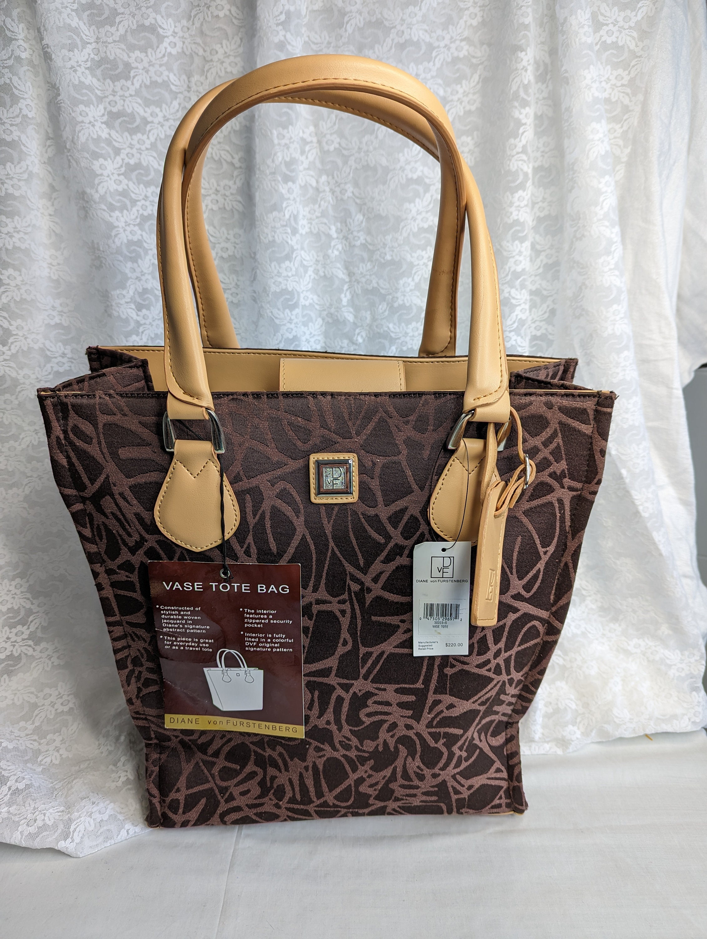 Diane von furstenberg tote bag best sale
