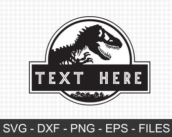 Download Jurassic park vector | Etsy