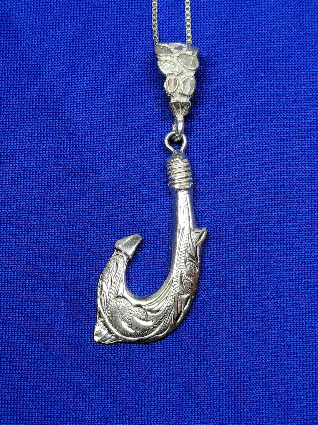 Sterling Silver Hawaiian Fish Hook Etsy