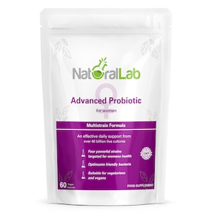 Advanced Probiotic for Women | 4 targeted strains | 40 billion live cultures | 60 Vegan capsules