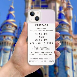 Disney World FastPass Phone Case