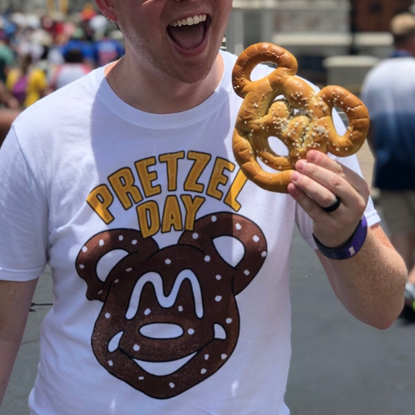 Mickey Pretzel Day Unisex Tee