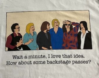 Rock 'n' Roller Coaster Preshow Tee, Aerosmith Hollywood Studios Shirt, Disney MGM T-Shirt