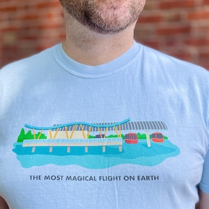 Walt Disney World Skyliner Unisex Tee image 1