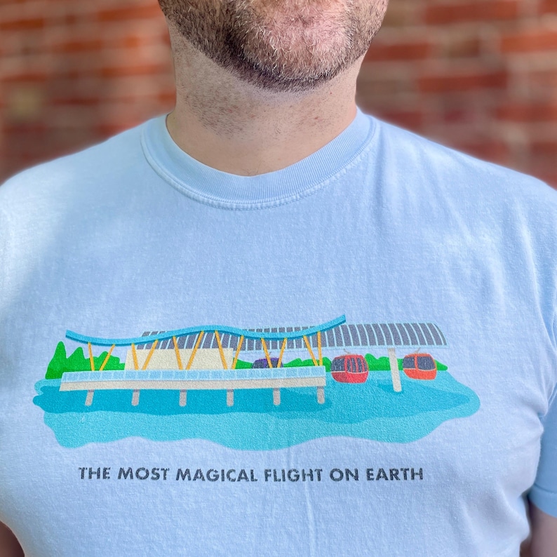 Walt Disney World Skyliner Unisex Tee image 1