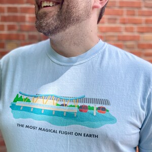 Walt Disney World Skyliner Unisex Tee image 2