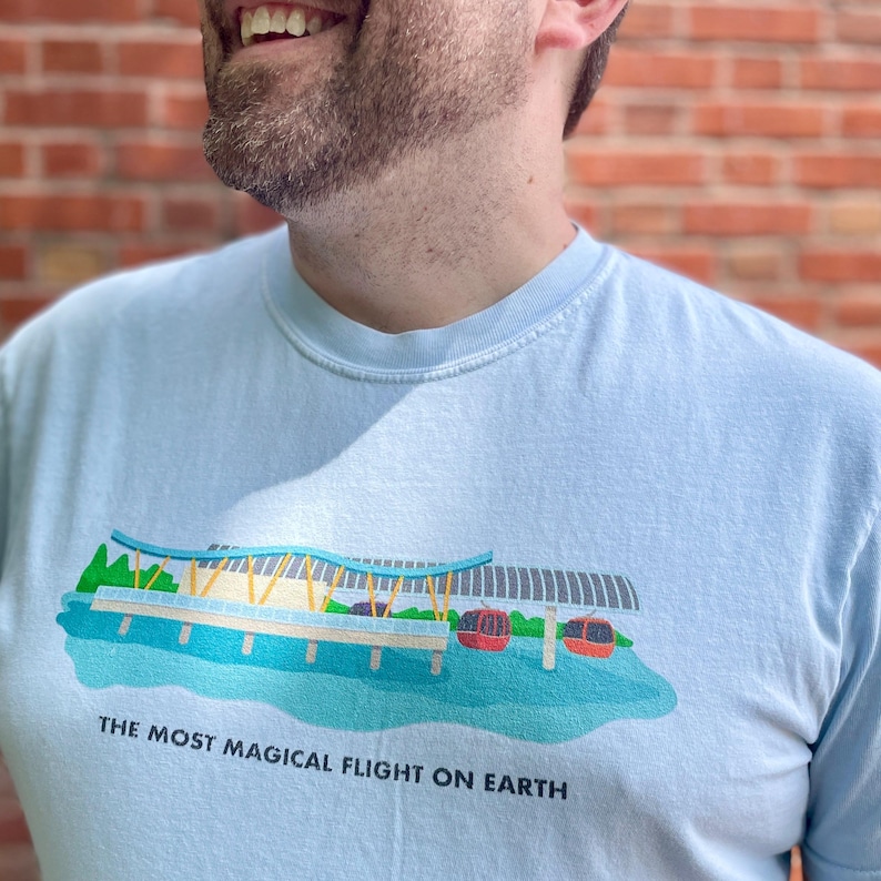 Walt Disney World Skyliner Unisex Tee image 2