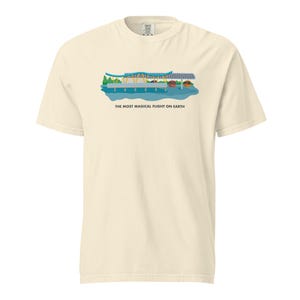 Walt Disney World Skyliner Unisex Tee Ivory
