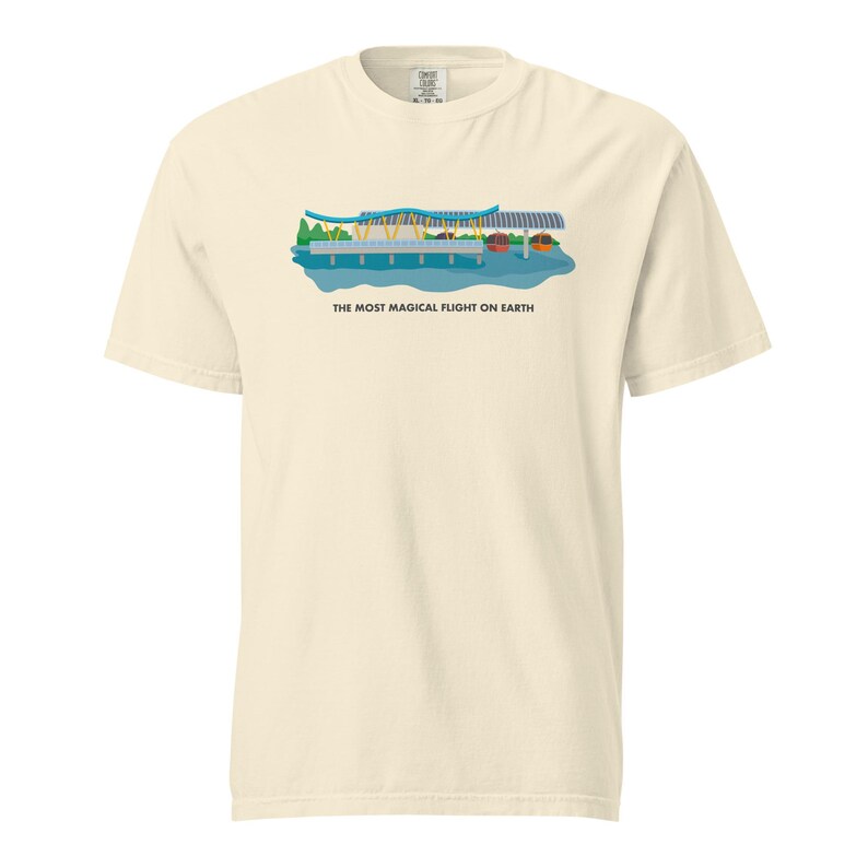 Walt Disney World Skyliner Unisex Tee Ivory