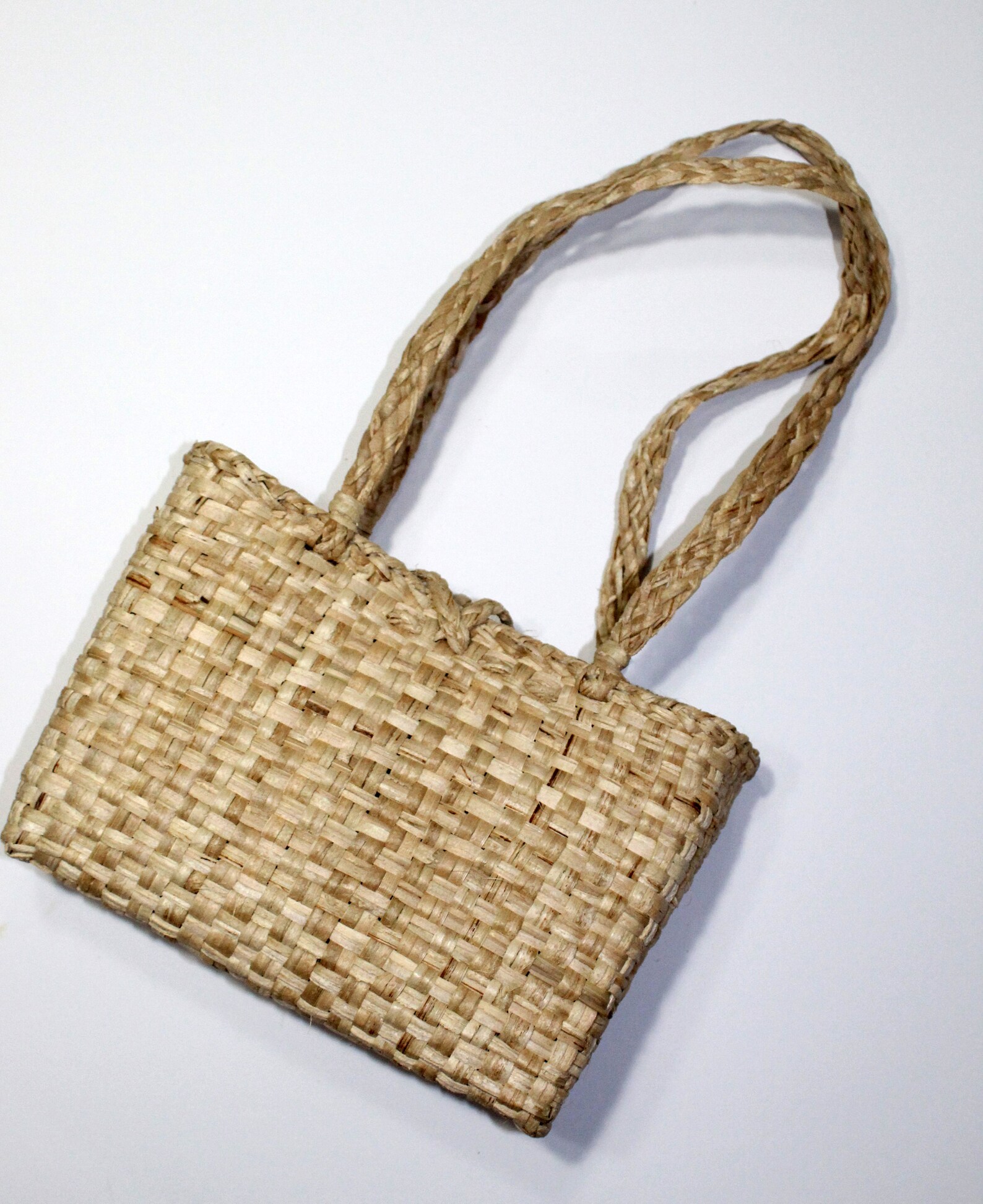 Mochila Rafia Mujer Mochila De Paja Tejida Bolso De Playa