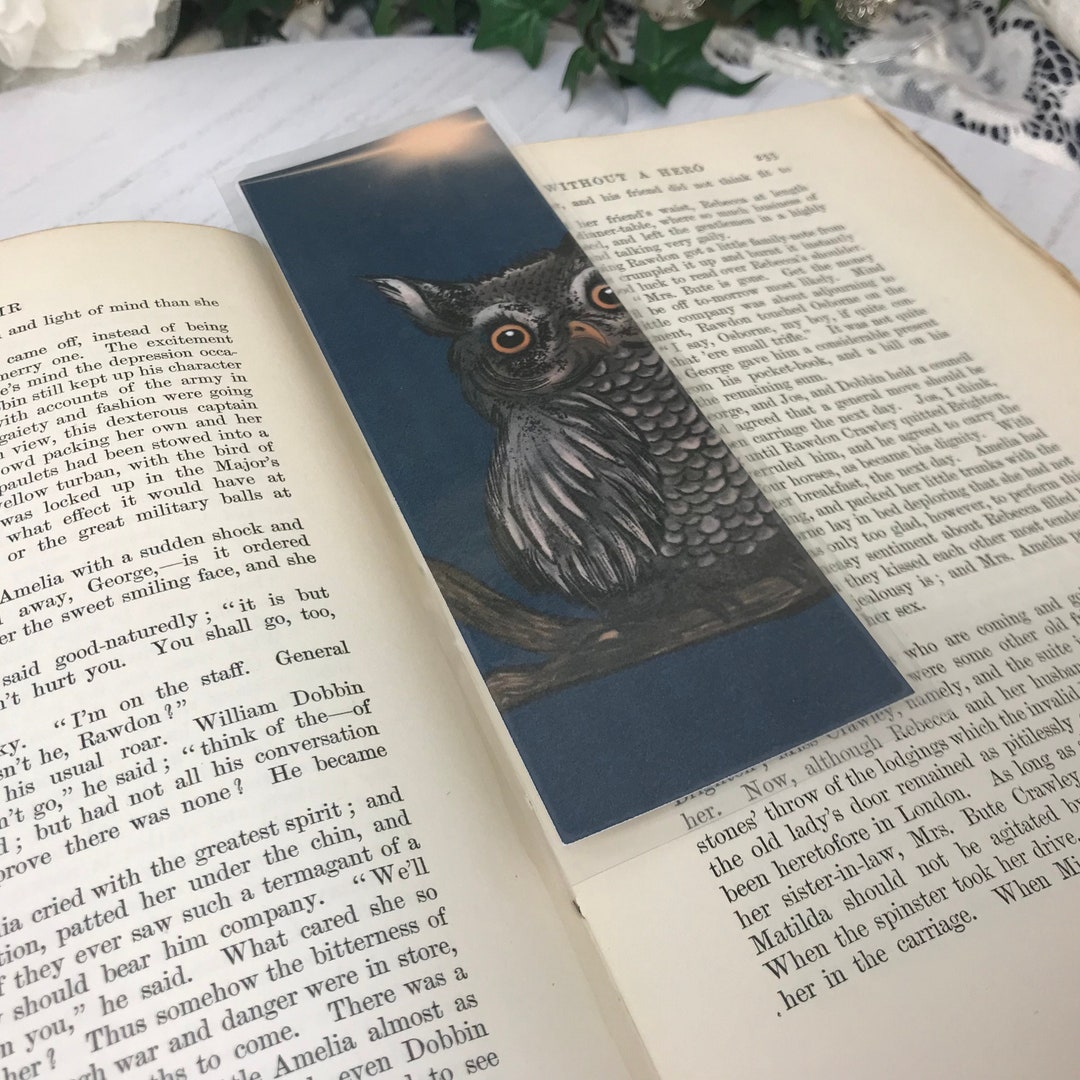 Owl Bookmark - Etsy