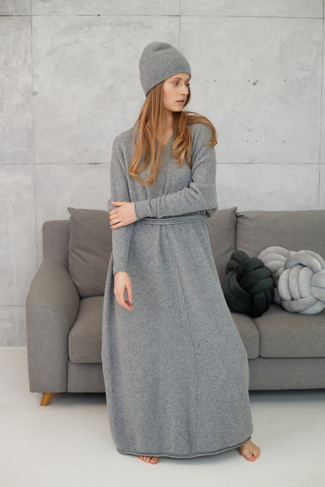 Cashmere Long Dress, Autumn Dress, Sweater Dress, Maxi Dress, Casual Dress,  Fall Dress, Cashmere Dress , Oversized Sweater for Woman - Etsy