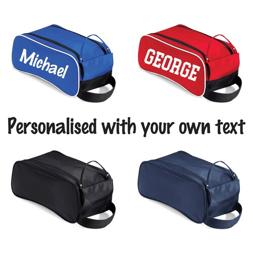 Personalised Football Rugby Boot Bag Dance Gym Shoe PE Etsy UK