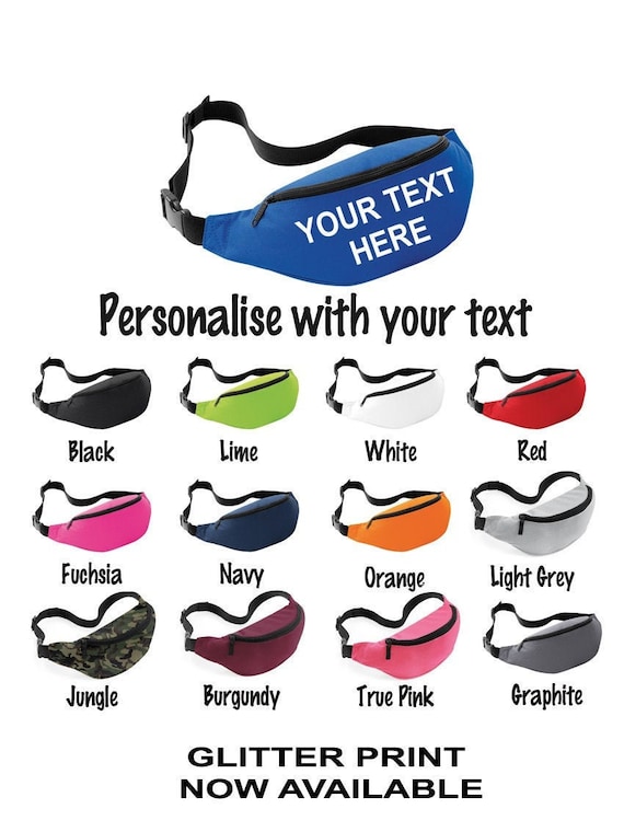 Smile Mustache Face Sport Waist Pack Fanny Pack Adjustable For Travel