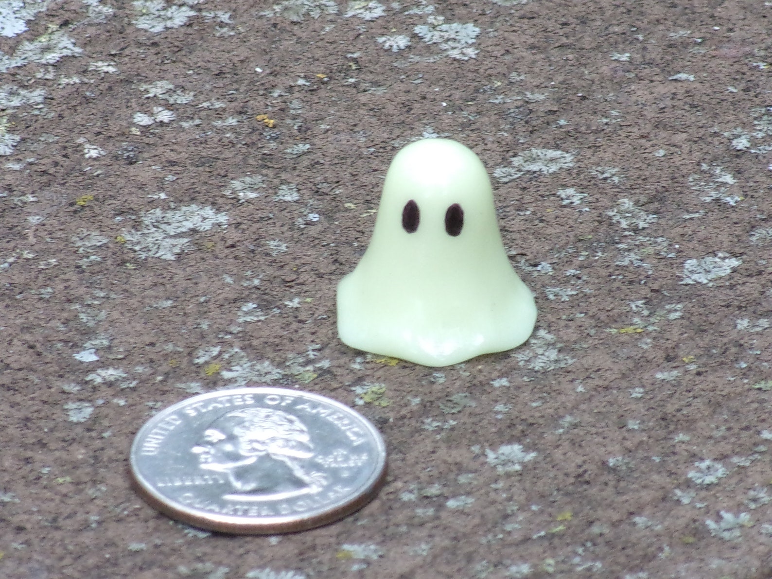 Glow in the Dark Ghost Figures Etsy