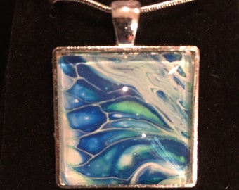 Butterfly wing necklace