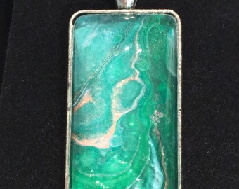 Green Glass Necklace