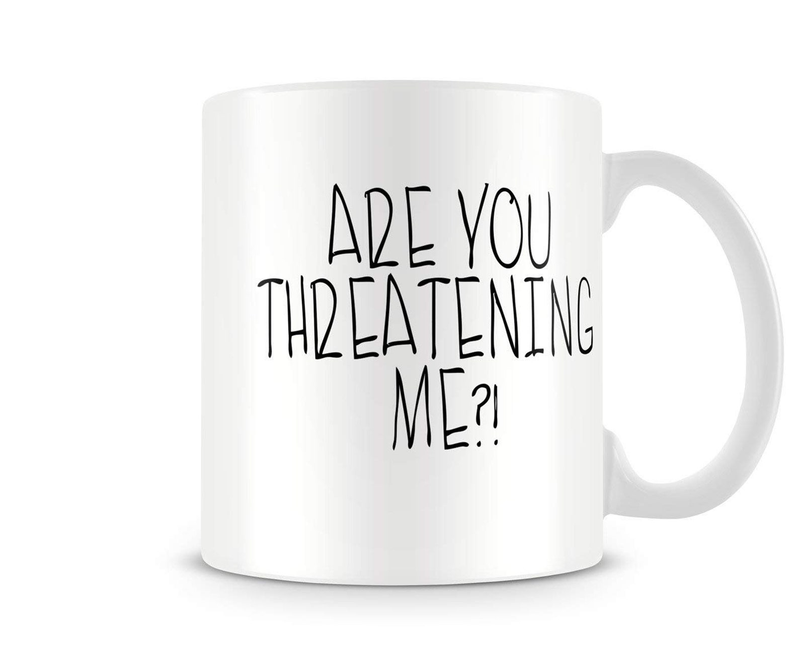 Cornholio Are You Threatening Me 11oz Ceramic Coffee Mug Etsy