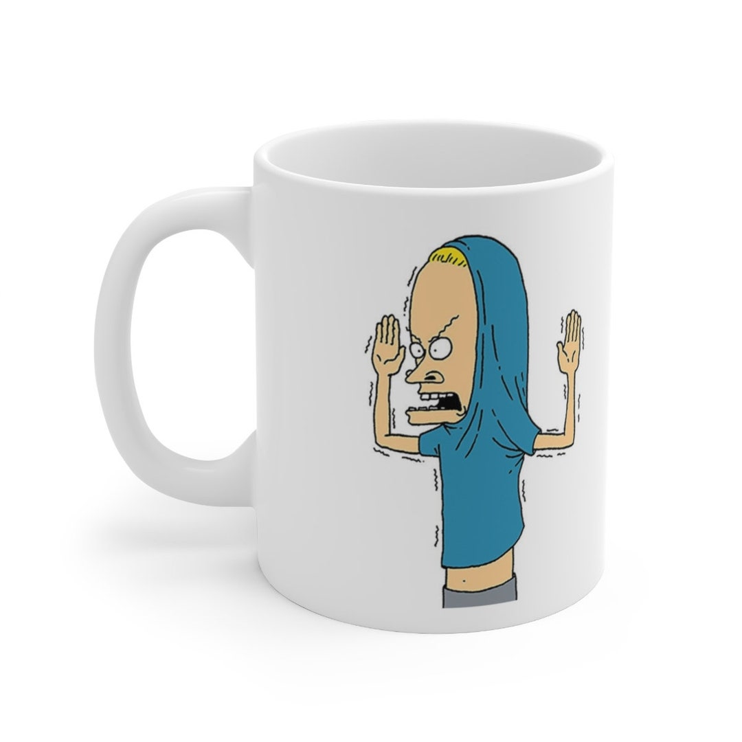 Cornholio Are You Threatening Me 11oz Ceramic Coffee Mug Etsy