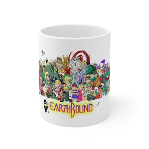 Earthbound Collage Ceramic Coffee Mug 11oz | 15oz