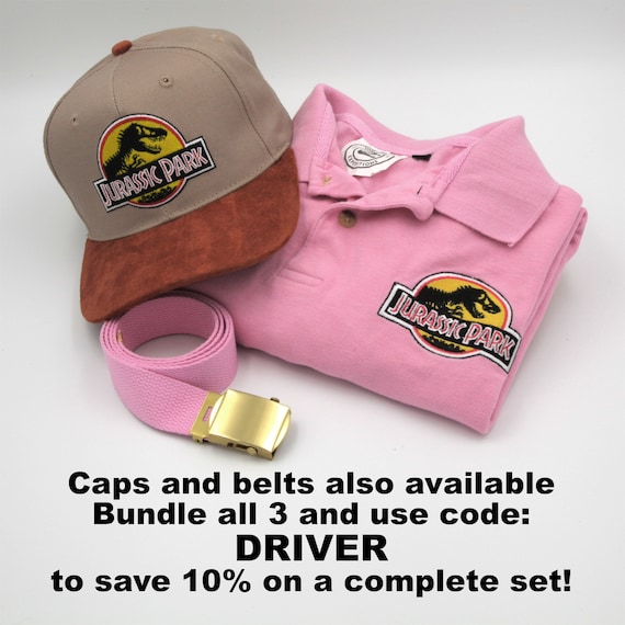 Jurassic Park Jeep Driver Polo Shirt