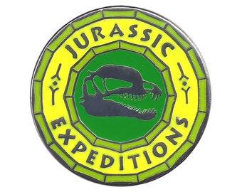 Jurassic Expeditions Pin