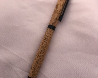 Wood pen Mexican Ebony with Black trim