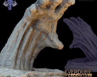 Sand Hand • Everdune Wraith of the Ekrothari • Mammoth Factory • 3D Printed Fantasy Miniature • D&D / Pathfinder