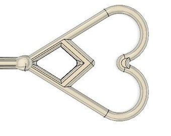 Personalized Key Pendant