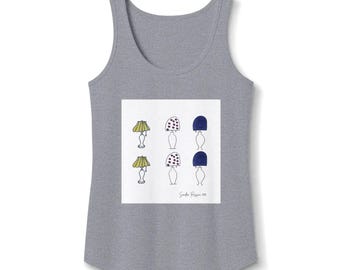 Women's Core Cotton Tank Top-Artwork by Sandra Rossini