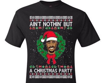 2pac christmas sweater