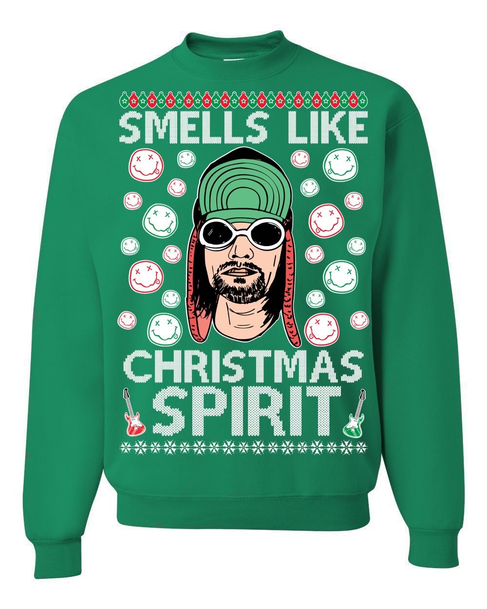 Nirvana ugly christmas sweater hotsell