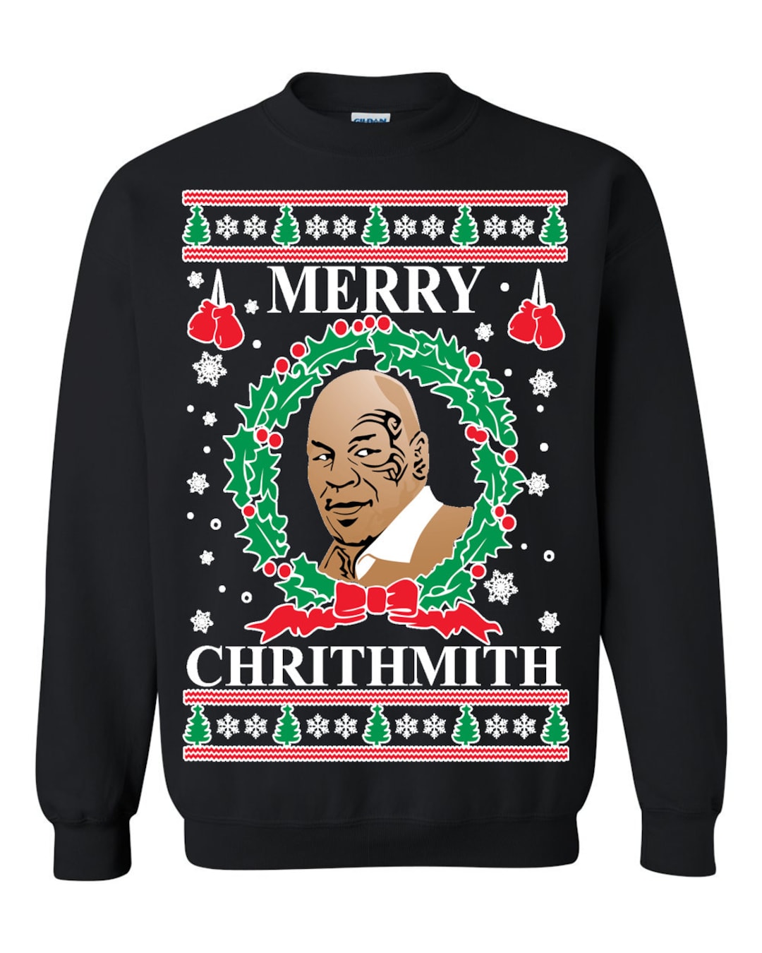 Mike tyson christmas jumper clearance