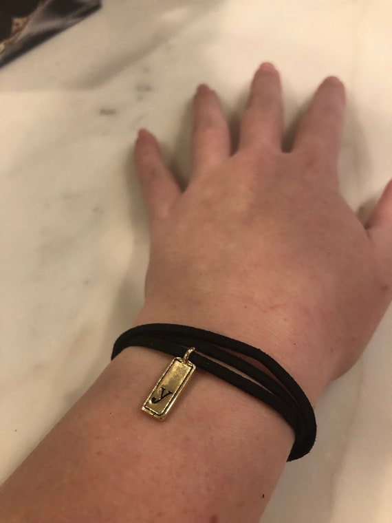 etsy letter bracelet