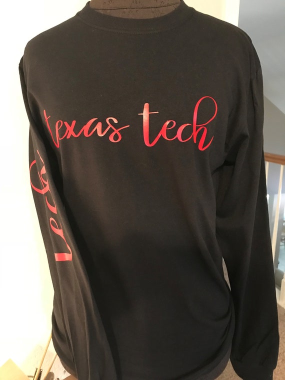 texas tech long sleeve shirt