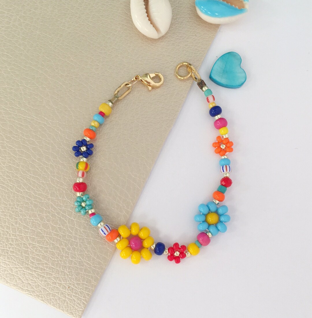 NEWJEANS着用 [NIRO] RAINBOW DAISY BEADS BRACELET #61 NEWJEANS着用 [NIRO] RAINBOW DAISY BEADS BRACELET #61