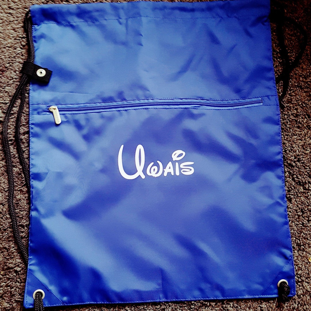 Personalised Drawstring P.e/sports/gym Bag Etsy