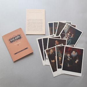 Van Dyck Set Vintage 10 Postkarte Retro Kunst Malerei Alte Illustrationen Druck Reproduktion Malerei Retro Bilder sowjetische Postkarte UdSSR 1958