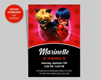 Ladybug Birthday Invitation You Ll Enjoy Etsy Ladybug Birthday Invitation You Ll Enjoy Etsy