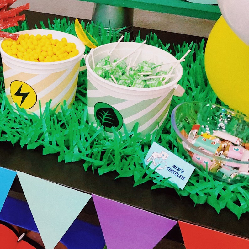 POKEMON Food Tent Cards Pokemon Food Labels Pokemon Go Etsy
